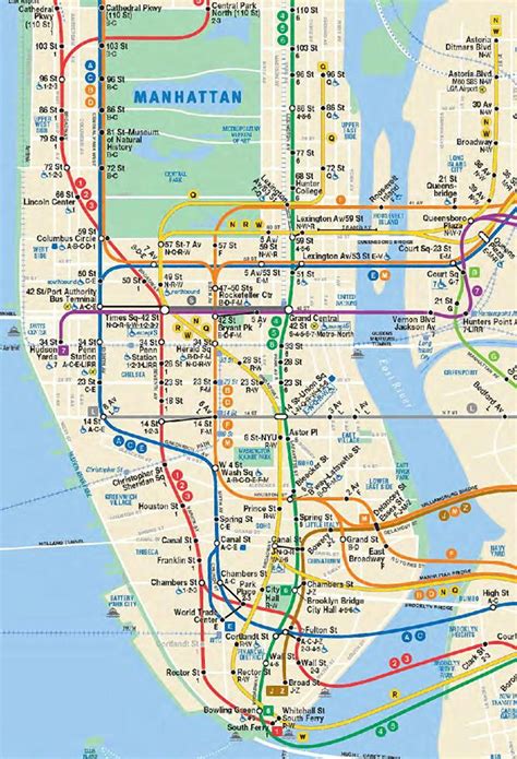 Training and certification options for MAP MTA New York City Subway Map